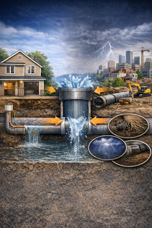 Connected to a Municipal Sewer? The Risk Is Higher Than You Think