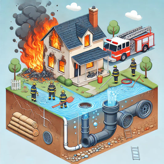 Sewer Backflows During Fires
